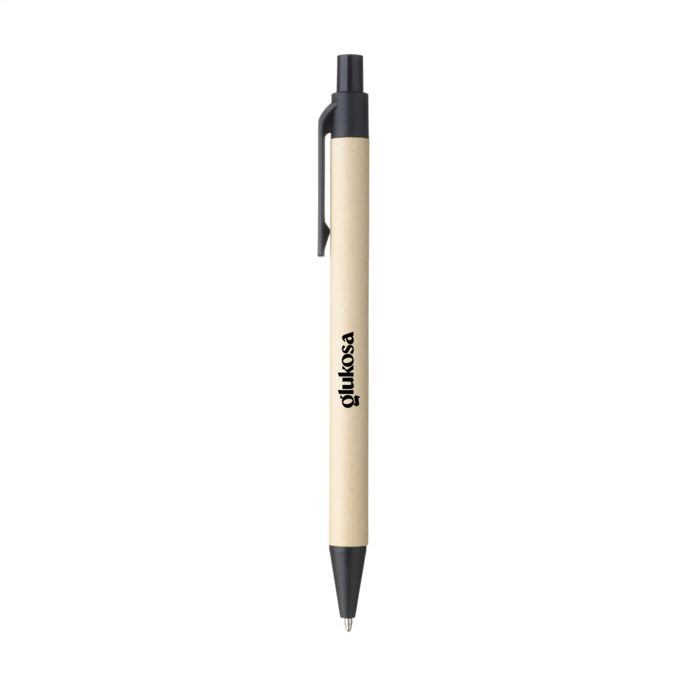 Logo trade advertising products image of: Bio Degradable Natural pen