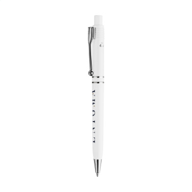 Logotrade promotional product picture of: Stilolinea Raja Chrome Recycled pen
