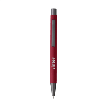 Logotrade promotional product picture of: Brady Soft Touch Recycled Alu pens