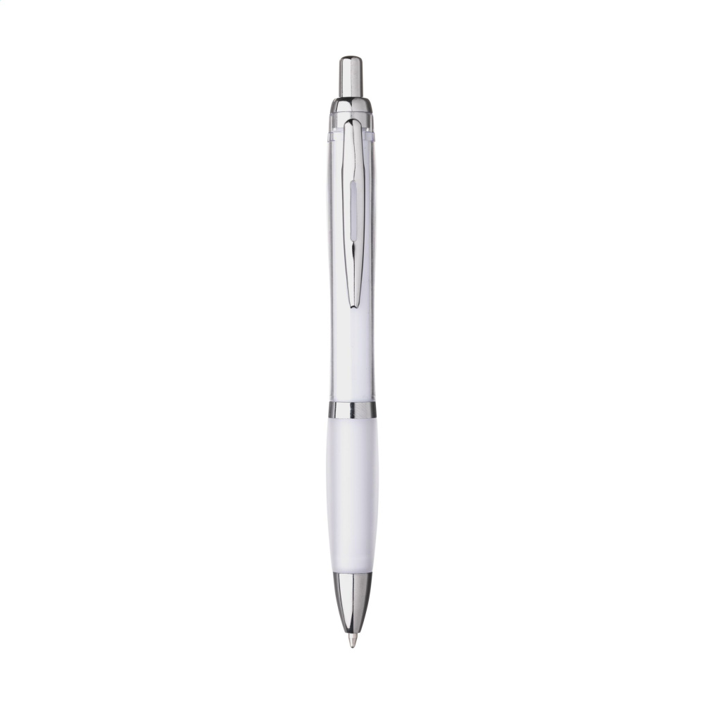 Logotrade promotional gift image of: Athos Solid GRS Recycled ABS pen