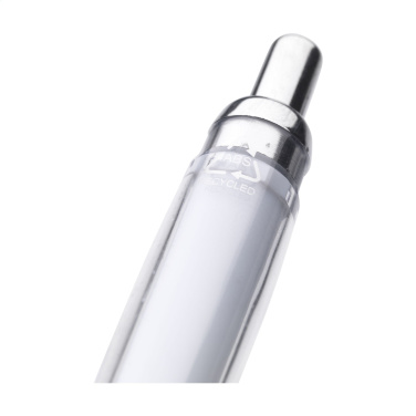 Logo trade promotional gift photo of: Athos Solid GRS Recycled ABS pen