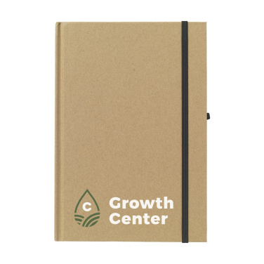 Logo trade promotional merchandise image of: Pocket ECO Paper A5 notebook