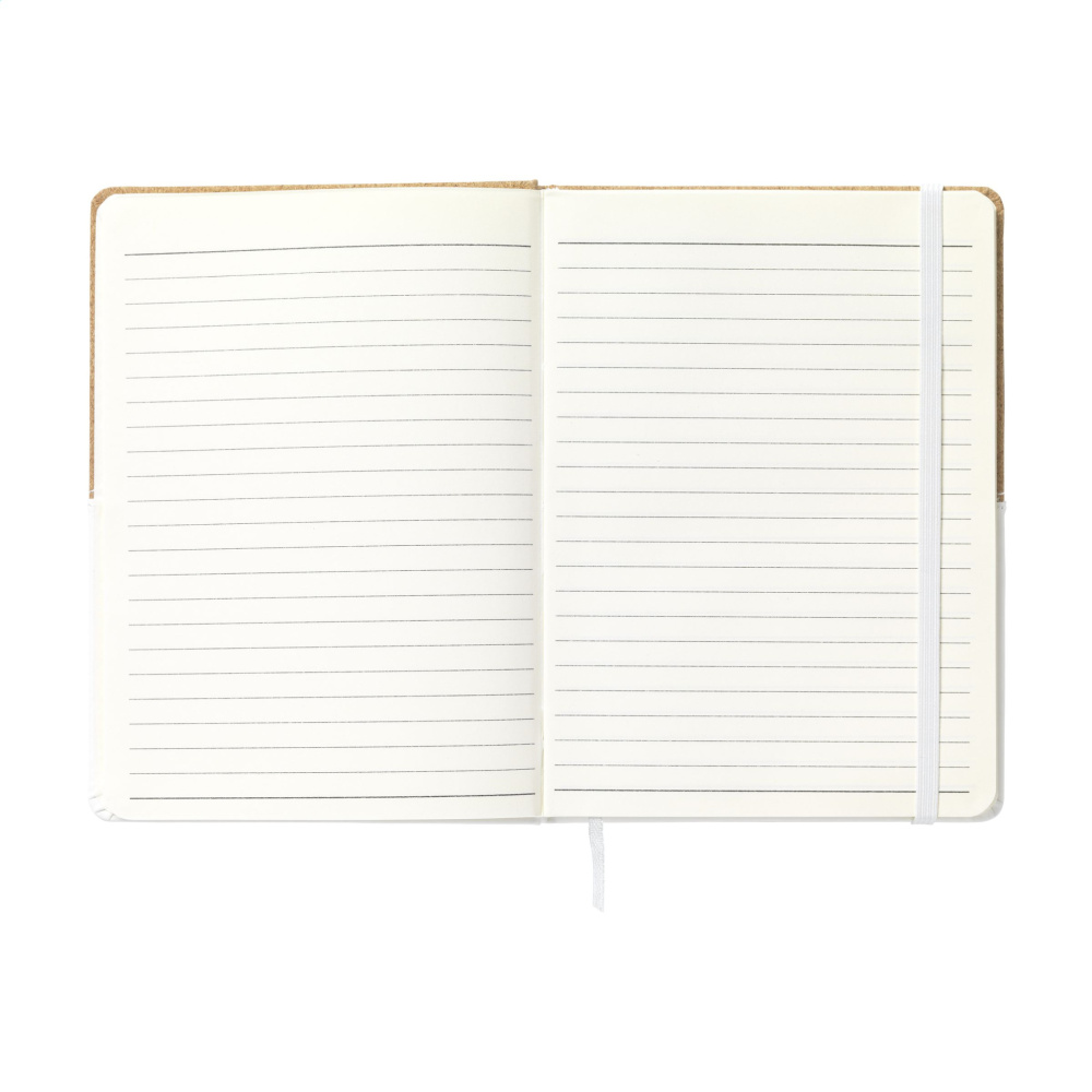 Logo trade promotional items picture of: Journal Cork Paper Notebook