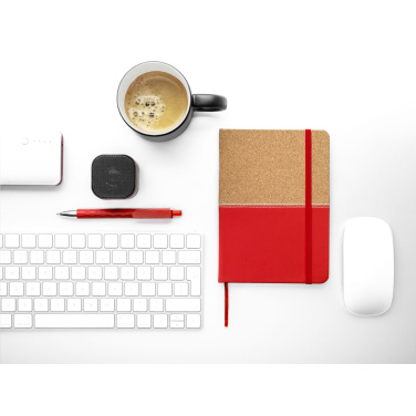 Logo trade promotional gifts image of: Journal Cork Paper Notebook