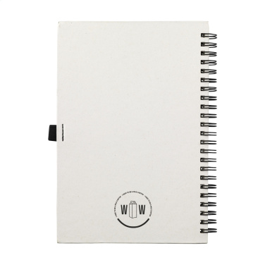 Logo trade promotional giveaways picture of: Milk-Carton Wire-O Paper Notebook A5