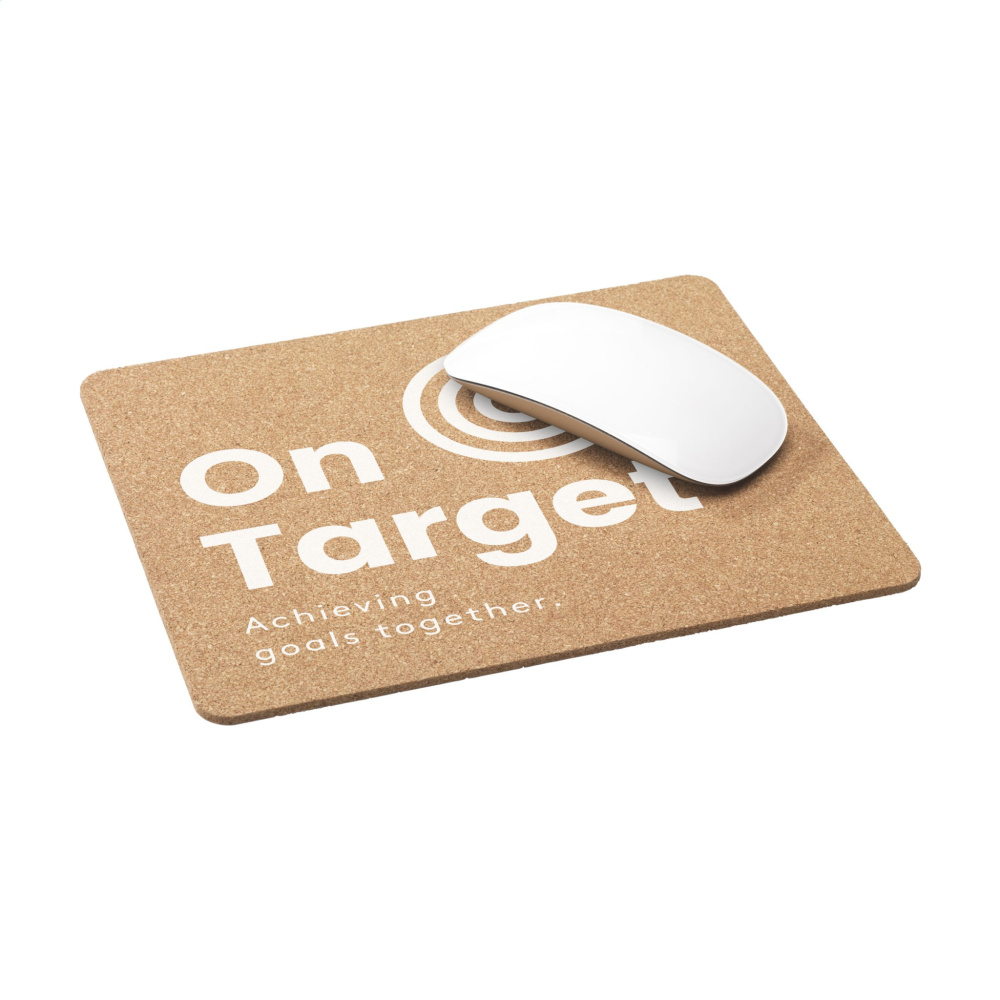Logo trade corporate gifts picture of: Lisbao Cork Mousepad