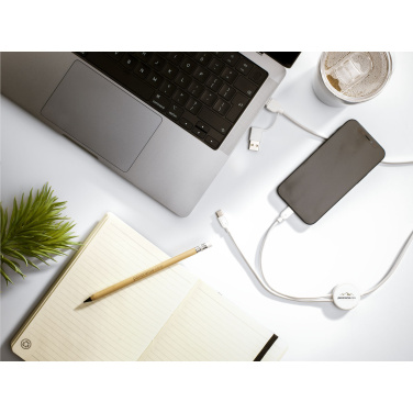 Logotrade corporate gifts photo of: Monti Recycled Leather - Paper Notebook A5