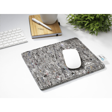 Logotrade corporate gift picture of: Wolkat Tangier Recycled Textile Mousepad