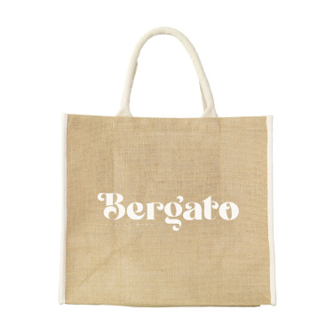 Logo trade promotional giveaway photo of: Gerona Jute Shopper bag