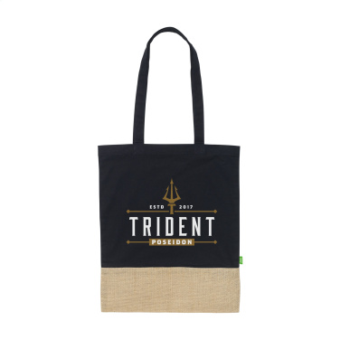 Logo trade promotional items image of: Combi Organic Shopper (160 g/m²) bag