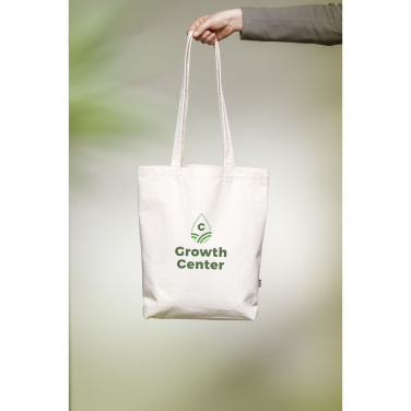 Logo trade promotional products picture of: GRS Recycled Canvas Bag Natural (260 g/m²)