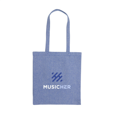 Logo trade advertising products picture of: Melange Shopper GRS Recycled Canvas (280 g/m²) bag