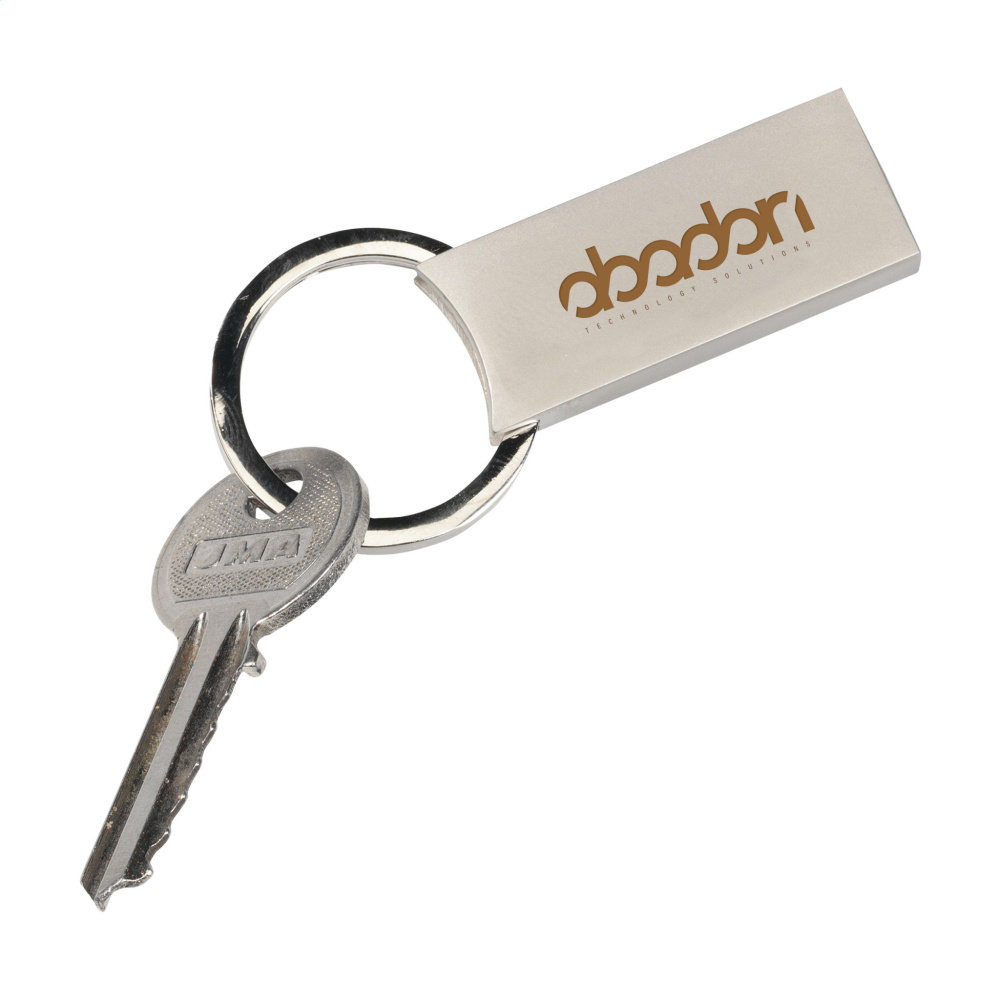 Logotrade business gift image of: StraightKey key ring