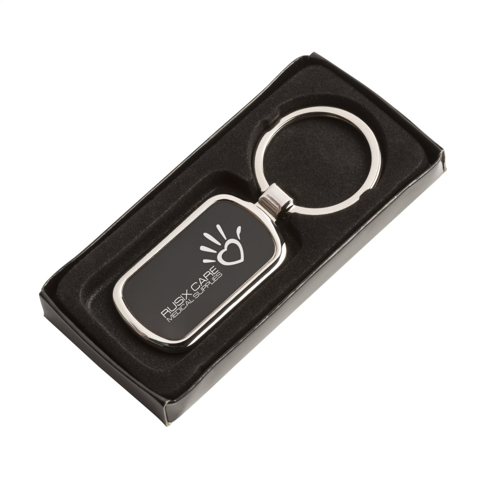 Logotrade advertising product image of: KeyTag Rectangular keyring