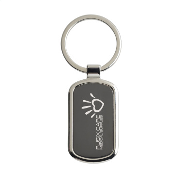 Logotrade corporate gift image of: KeyTag Rectangular keyring