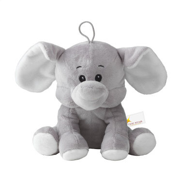 Logo trade promotional giveaways image of: Olly plush elephant cuddly toy