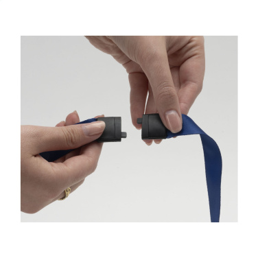 Logotrade promotional gift picture of: Lanyard Sublimation Safety RPET 2 cm lanyard