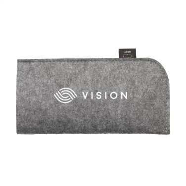 Logo trade promotional items image of: Feltro GRS RPET Pouch for glasses
