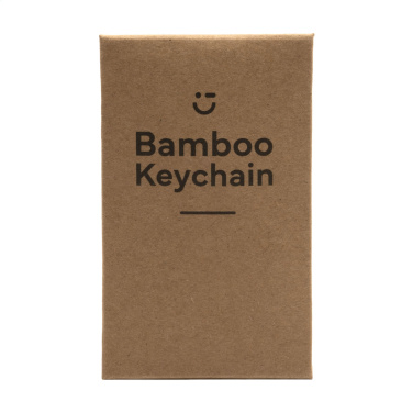 Logotrade promotional gifts photo of: Casa bamboo keyring