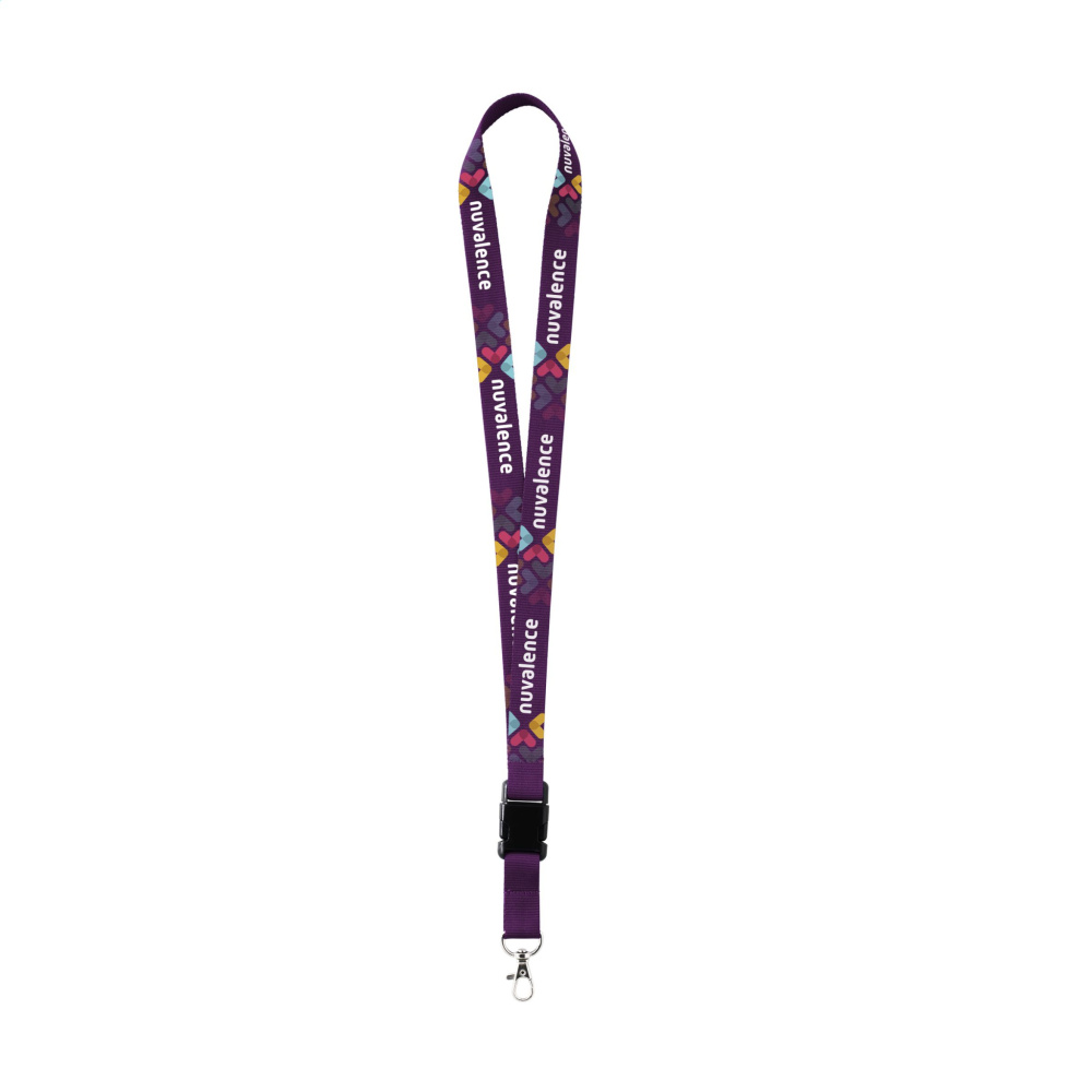 Logotrade promotional giveaway image of: Lanyard Sublimation Buckle keycord 25 mm