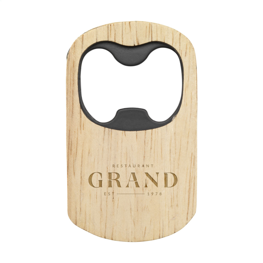 Logotrade promotional gift image of: BlackBeech Opener