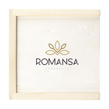 Logo trade business gifts image of: Tic Tac Toe Game Bamboo