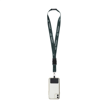 Logo trade promotional item photo of: Lanyard Promo Complete Sublimatie RPET 2 cm with Patch