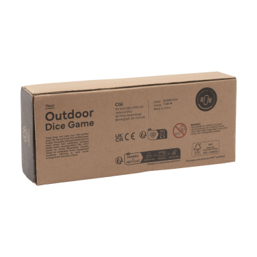 Logo trade promotional gift photo of: Outdoor Dice Game