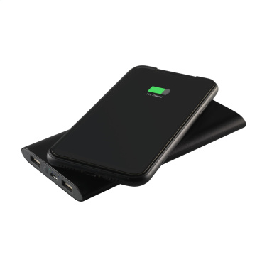 Logotrade corporate gift image of: Aluminium 8000 Wireless Powerbank wireless charger