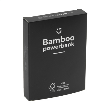 Logo trade promotional products picture of: Bamboo 4000 Powerbank external charger
