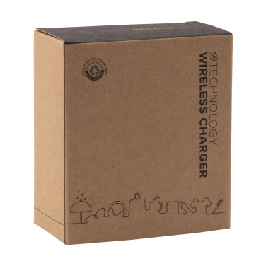 Logo trade promotional merchandise picture of: Hands-free wireless charger