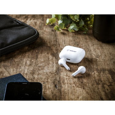 Logo trade corporate gift photo of: Olaf RCS TWS Wireless Earbuds