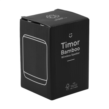 Logotrade promotional item picture of: Timor Bamboo Wireless Speaker