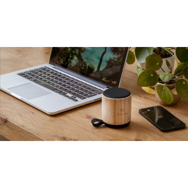 Logotrade business gift image of: Timor Bamboo Wireless Speaker