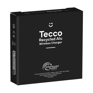 Logotrade corporate gifts photo of: Tecco GRS Recycled Alu 15W Wireless Charger