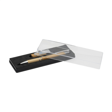 Logo trade promotional merchandise picture of: Bamboo Connect Giftset 8 GB