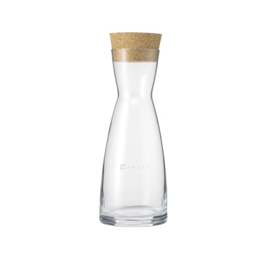 Logo trade promotional gift photo of: Ypsilon Carafe 1 L with a cork cap