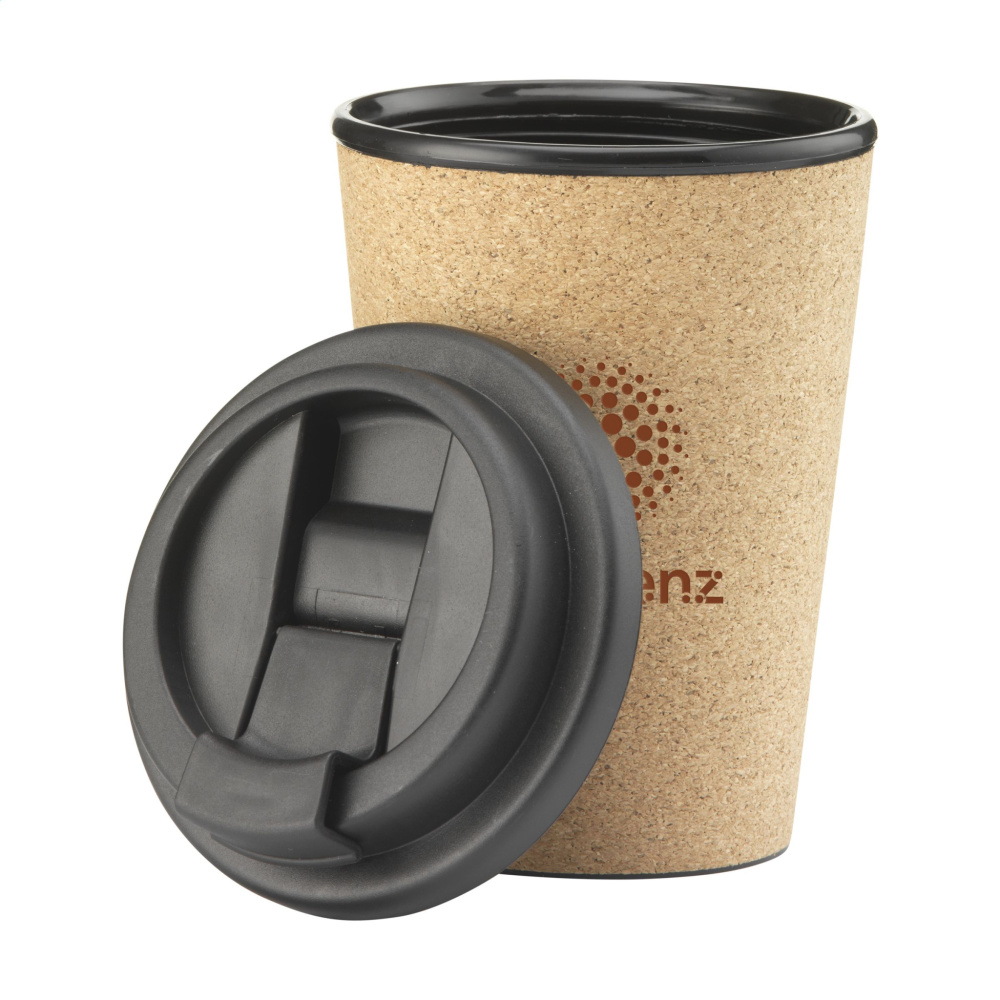 Logotrade promotional items photo of: Attea Cork 350 ml coffee cup