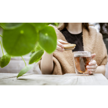 Logo trade business gift photo of: Alba 350 ml double-walled glass