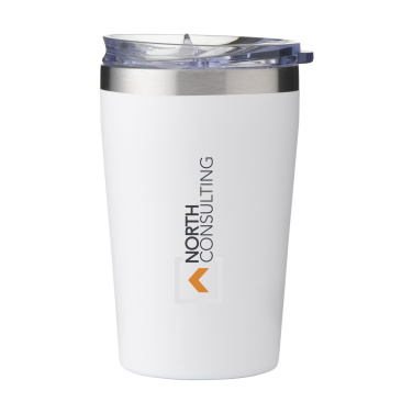 Logotrade promotional gift picture of: Re-Steel RCS Recycled Coffee Mug 380 ml thermo cup