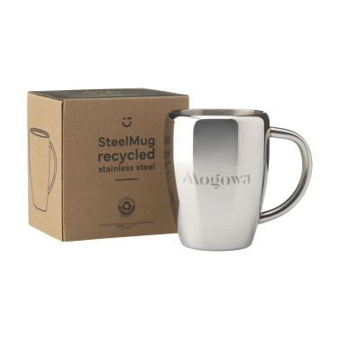Logo trade advertising products picture of: SteelMug RCS Recycled Steel 220 ml