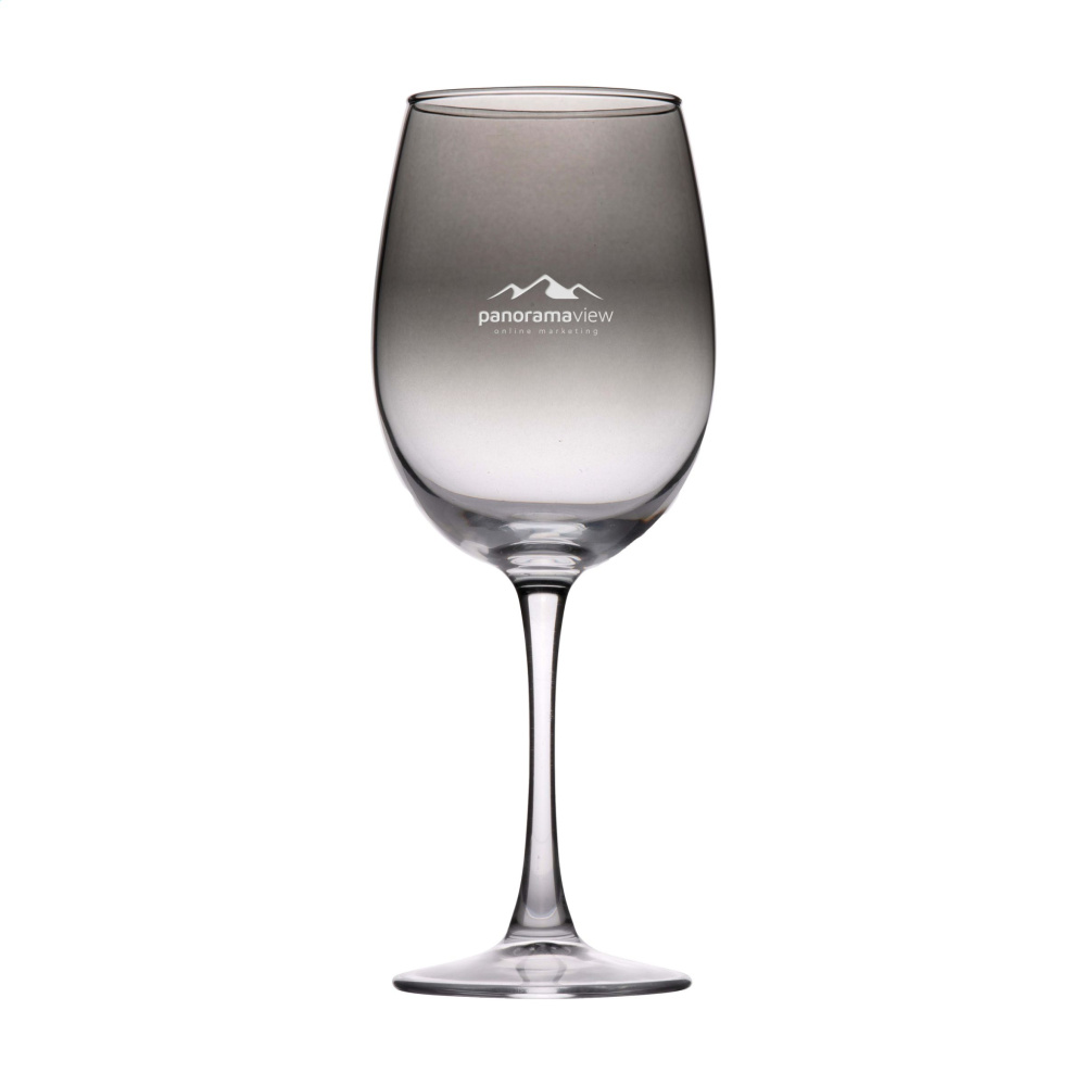 Logo trade business gifts image of: Smokey Wine Glass 465 ml