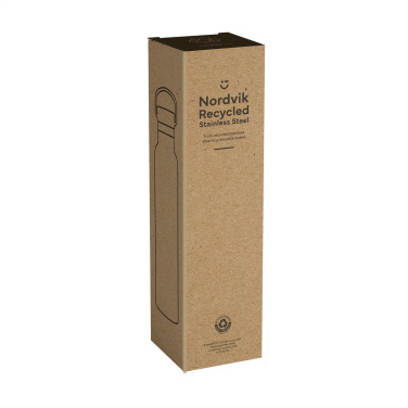 Logotrade promotional merchandise picture of: Nordvik RCS Recycled Steel 750 ml