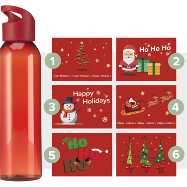 Logo trade promotional giveaways image of: Sirius GRS RPET 650 m X-Mas