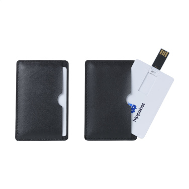 Logo trade promotional merchandise photo of: CredCard USB from stock 8 GB