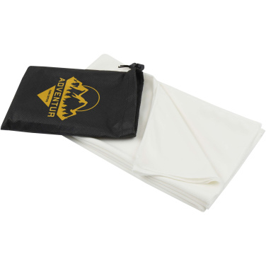 Logo trade corporate gift photo of: Lucas RPET sport towel 70x140 cm