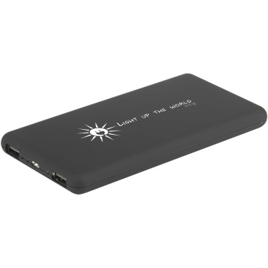 Logo trade promotional gift photo of: SCX.design P30 8000 mAh light-up solar power bank