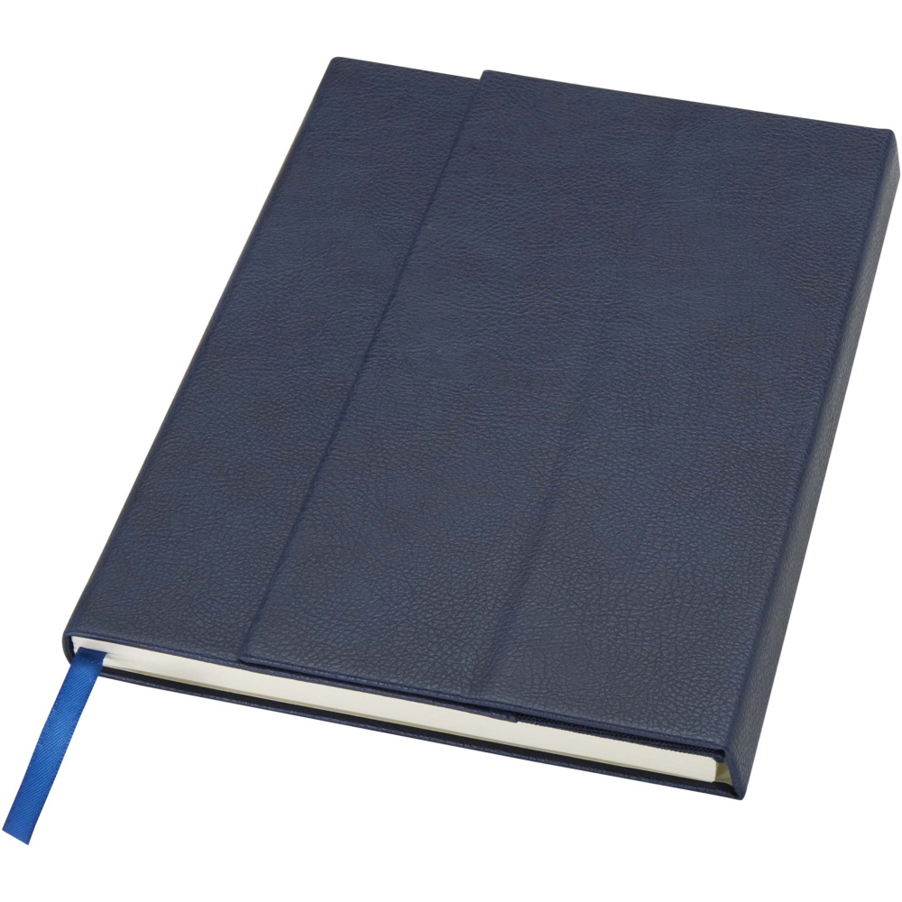 Logotrade corporate gift image of: Alejandra A5 recycled plastic hard cover notebook