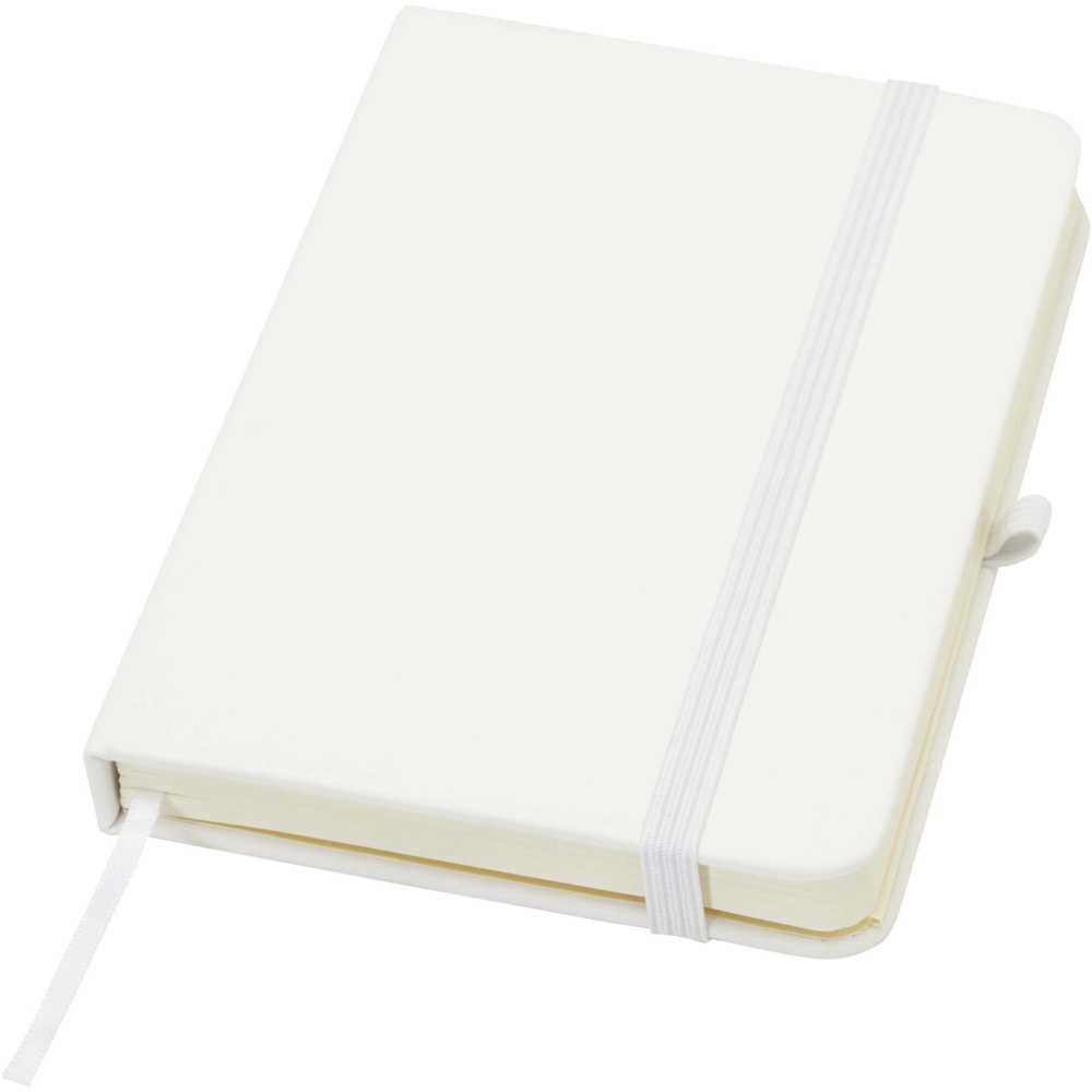 Logo trade corporate gifts picture of: Spectrum Plus A6 hard cover notebook