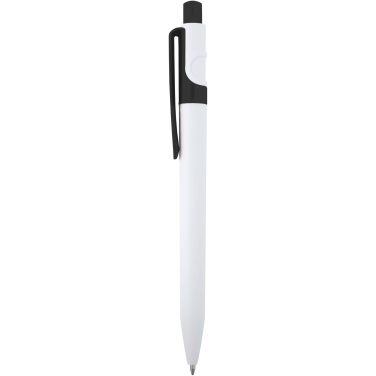 Logotrade advertising product image of: Unica recycled plastic ballpoint pen (black ink)